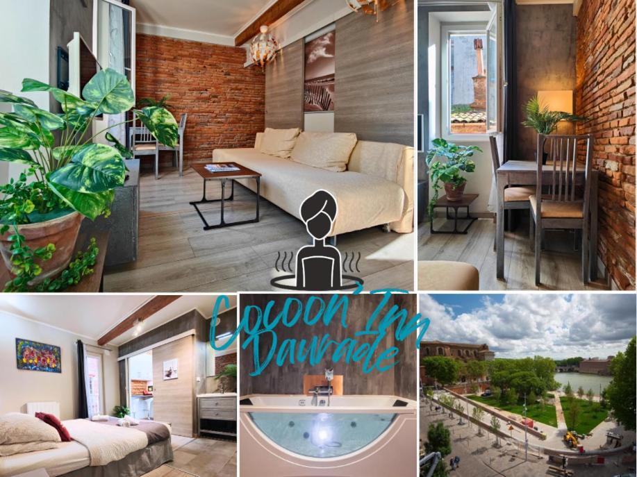 Cocoon'Inn Daurade Toulouse Exterior foto